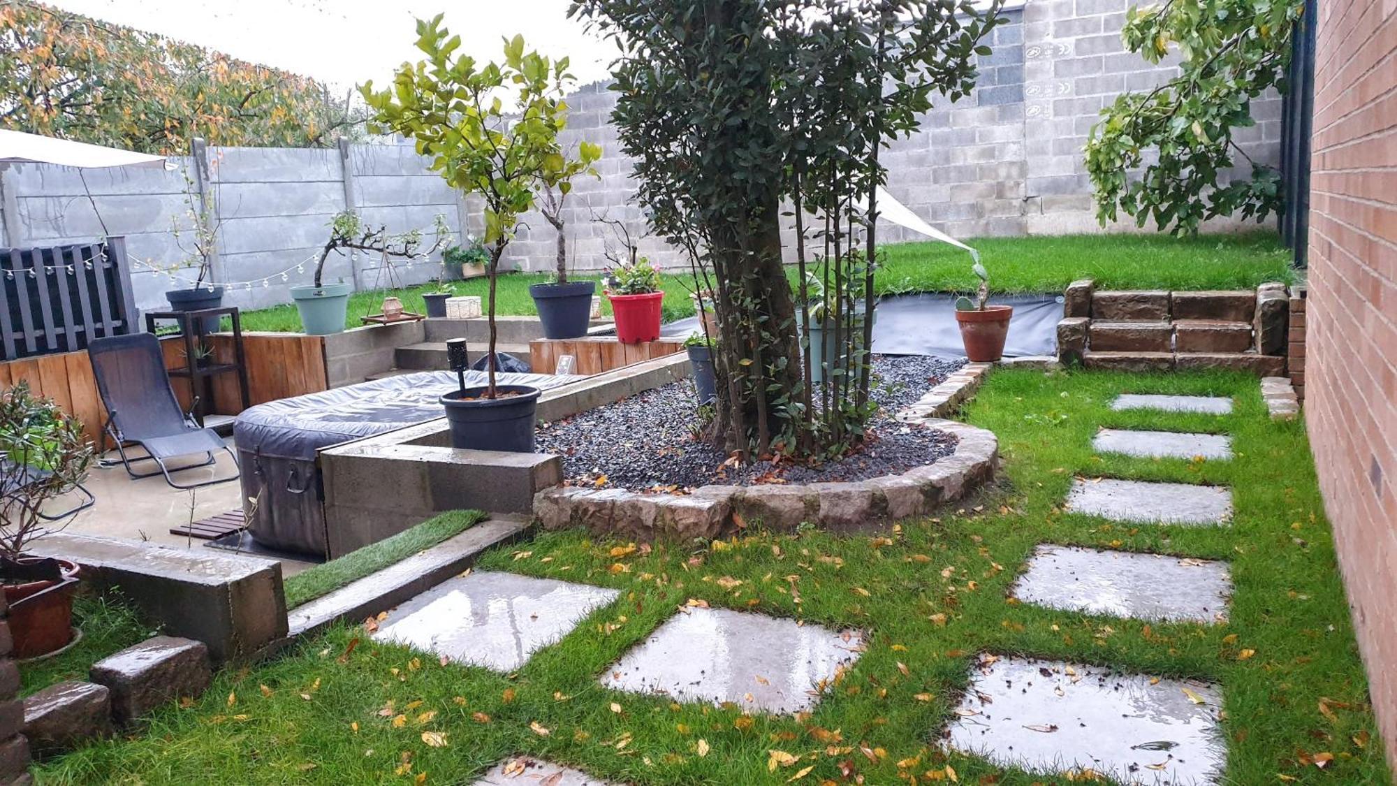 Gary Suite - Studio Cosy, Spa Et Jardin Privatif A 4 Min De Cambrai Awoingt Экстерьер фото